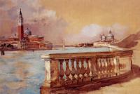 Frank Duveneck - Grand Canal in Venice